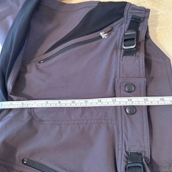 Louis Gatineau Cyclist Shorts Mens Gray Zipper Pocket Belted High Rise Shorts. - Picture 11 of 12